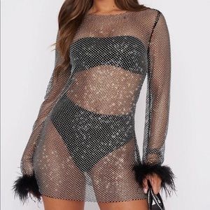 White Fox Boutique Disco Inferno Dress